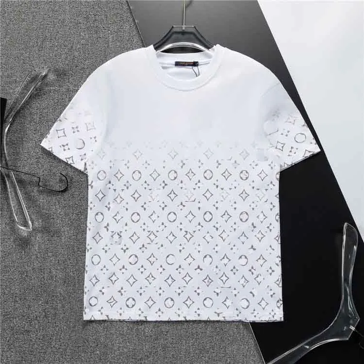 Summer Paris Designer T-shirt pour hommes noir et blanc marque beige pur coton respirant chemise décontractée slim rue même style hommes et femmes de qualité supérieure 3xl