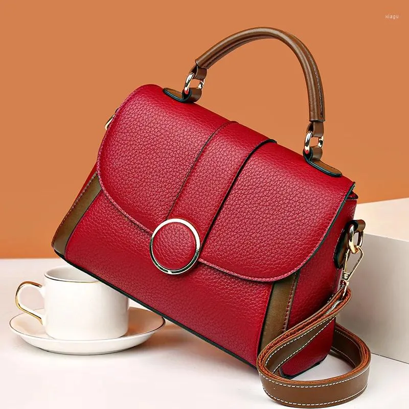 Borse da sera 2023 Fashion Small Bagshoulder Square Messenger BagsDesigner Colore Solido Donne Handbagsl_Eisure Stume