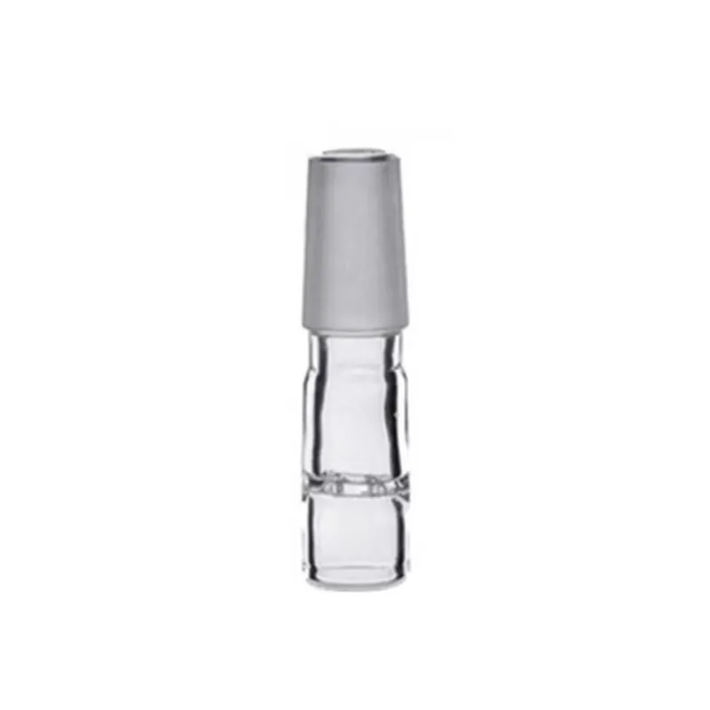 Glass Adapter Currency V Aroma Hookah Accessories Clear Tube 14mm 18mm 2Models For Pinnacle Pro Water Bubbler Bongs