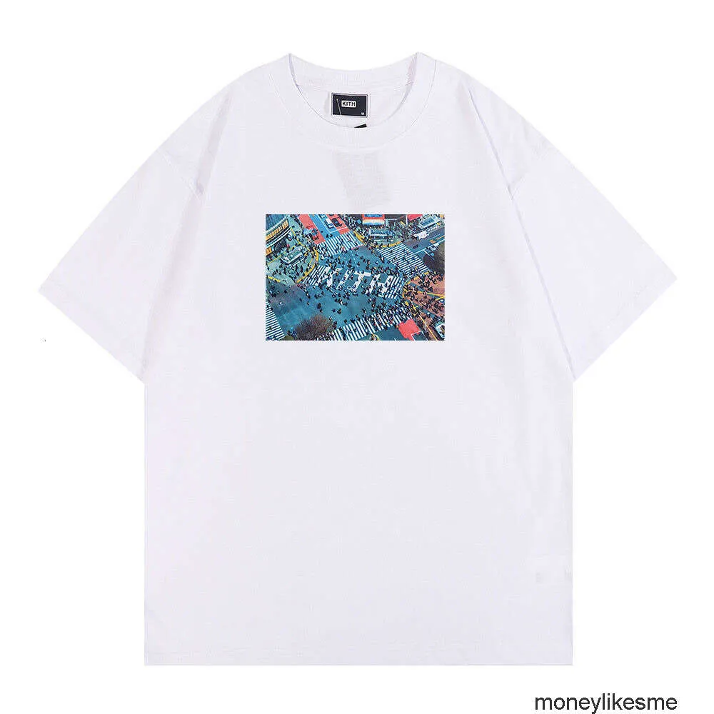 DHgate.com:Kith Tokyo Bustling Street View Pattern Printed DHgate.com:Kith Tokyo Bustling Street View Pattern Printed