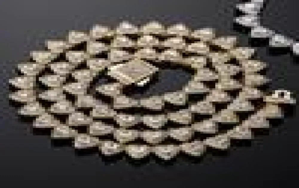 7 мм теннисный браслет-цепочка в форме любви, ожерелье с бриллиантами, блестящие цепочки со льдом, подвески в стиле хип-хоп, рок, Майами, уличный рэпер, ювелирные изделия S6610015