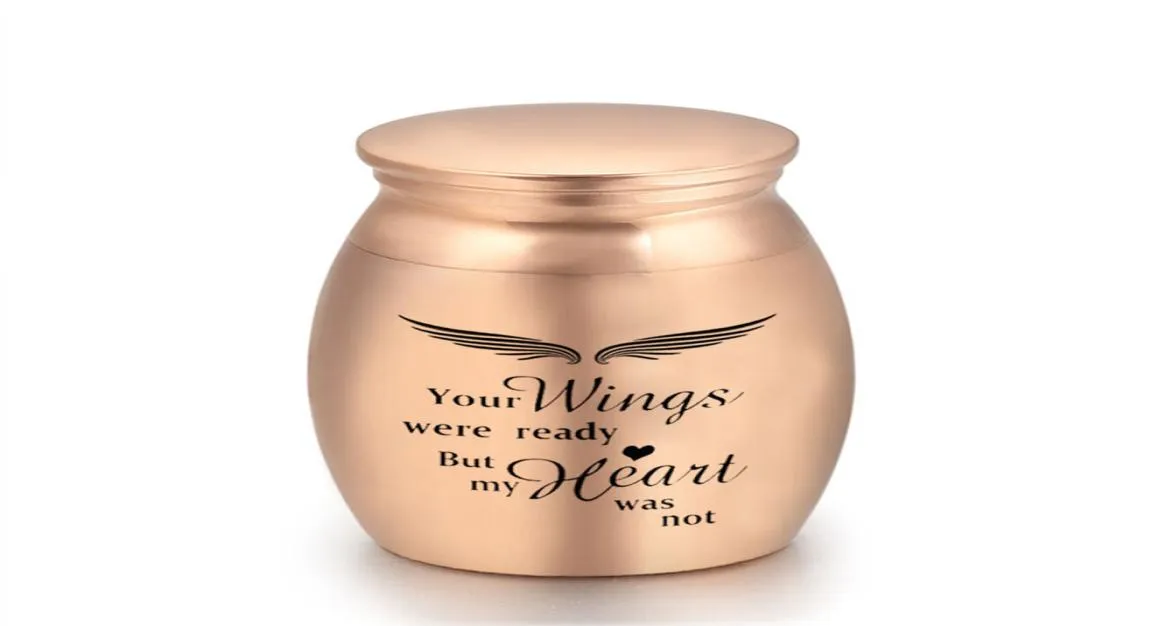 Small Keepsake Urns for Human Ashes Mini Cremation Urn Ashes Keepsake Memorial Ashes Holder Your Wings were Ready 25x16mm8178570