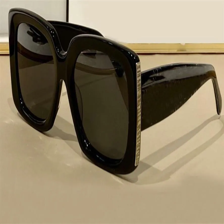 ブラックスクエアサングラス5435アイウェアを発見Occhiali da sole women Fashion Sun Glasses UV Protection Shades with Box2318