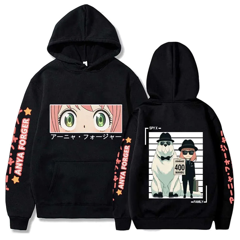 Anime Hoodie Spy X Family Hoodies Anya Forger Bond Sweatshirts Yor Blair Y2k Sweatshirt Spring and Autumn Pullover for Men Women