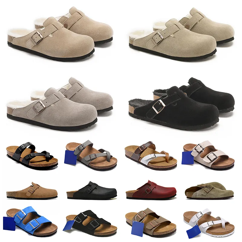 Klompen Slippers Designer Schoenen Dames Heren Platform Slippers Muilezel Plat Mode Suède Zomer Leer Favoriete Kamer Huis Bont Sandalen Favoriete Sliders