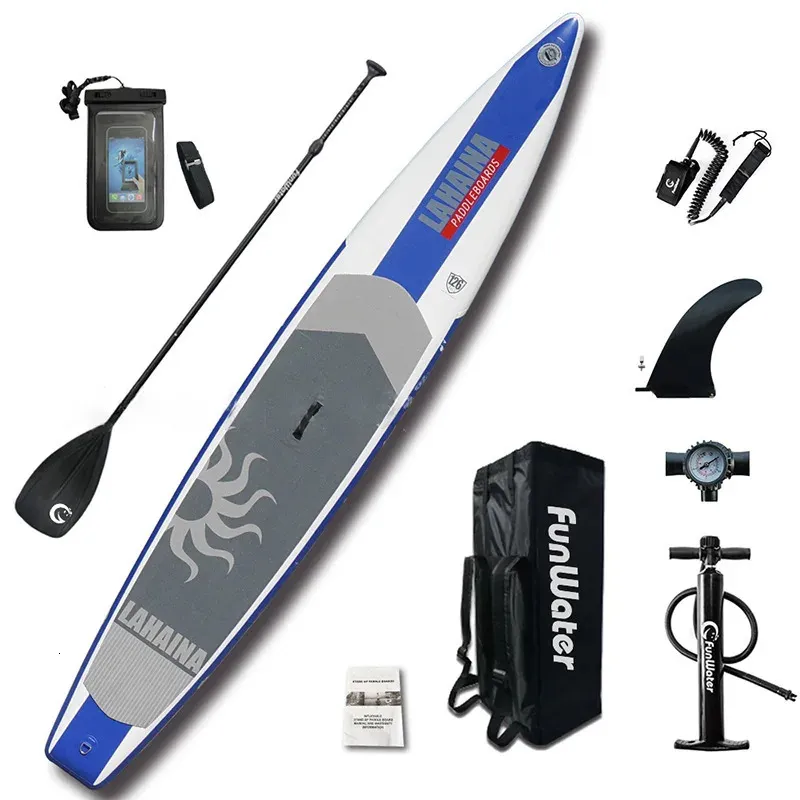 Opblaasbare Racing Paddle Board Surfplank Volwassen Sup Paddleboard Race Waterskiën 231225