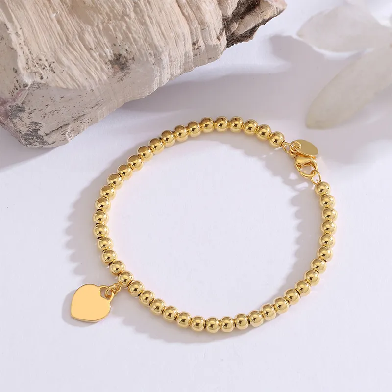 2024 luxo 10mm coração pulseiras mulheres aço inoxidável 4mm ouro frisado fios pulseira presentes para namorada acessórios rosa azul atacado melhor qualidade