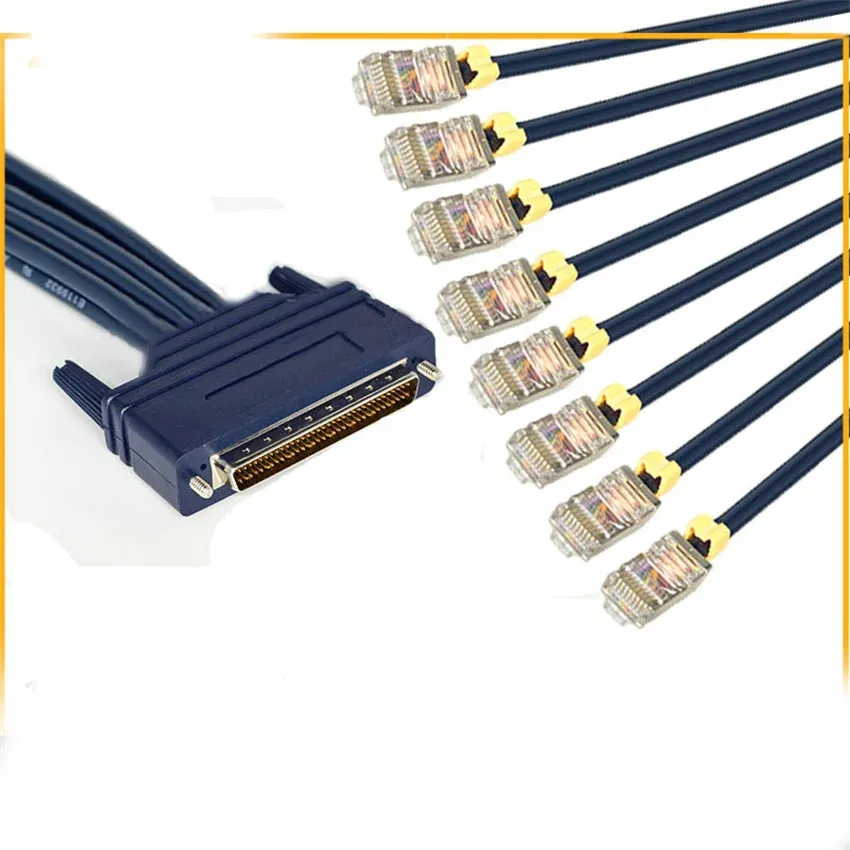HPDB62 to RJ45 Splitter Cable - 1 to 8 Port Control, Measurement ...