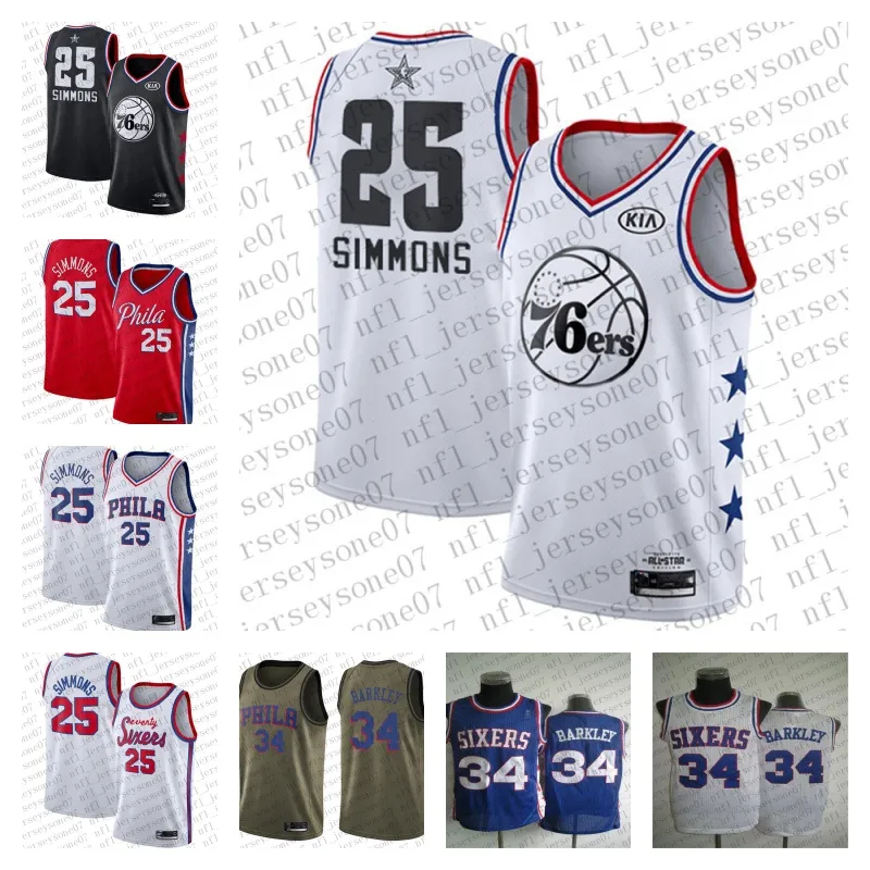 Charles barkley top 76ers throwback jersey
