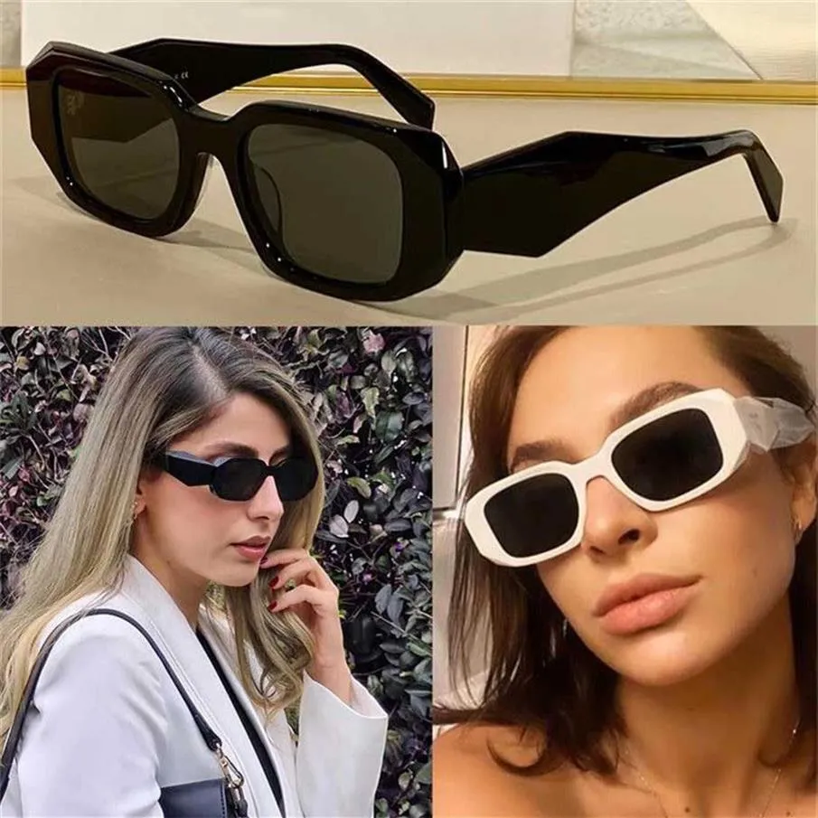 Womens P Home Solglasögon PR 17WS Designer Party Glasses Ladies Stage Style Top High Quality Fashion Concave-Convex Three-Dimension290e