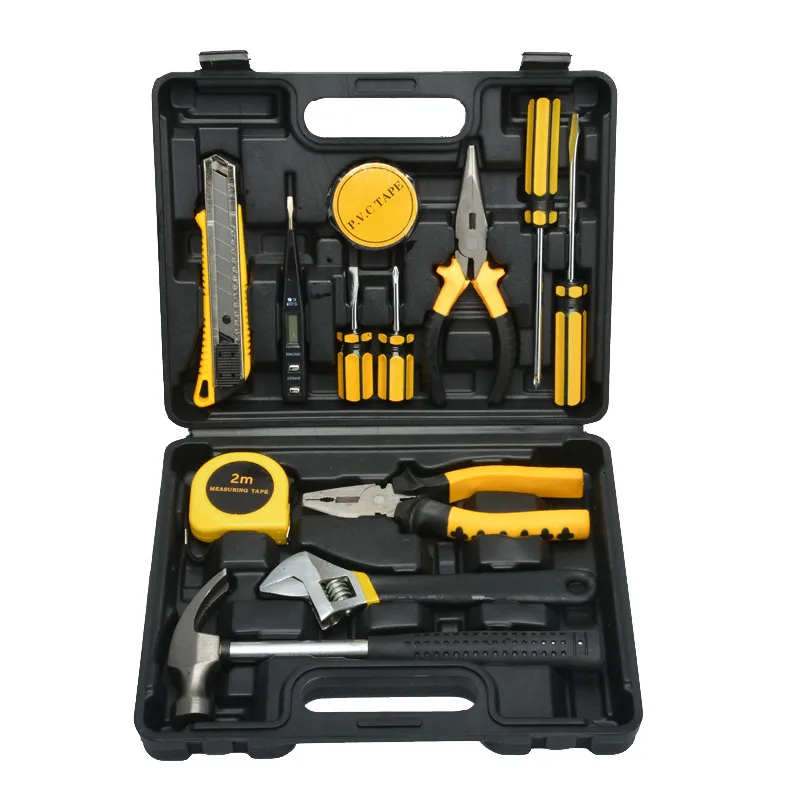 Outils et outils de ménage Ensemble d'outils de réparation de la quincaillerie de ménages Tool boîte à outils multiples outils