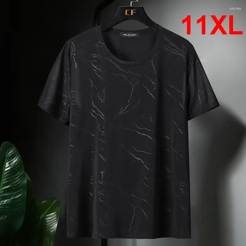 Herren T-Shirts Sommer T-Shirt Männer plus Größe 10xl 11xl Hemd Coole Tops T-Shirts Big Short Sleeve T-Shirt Männlich