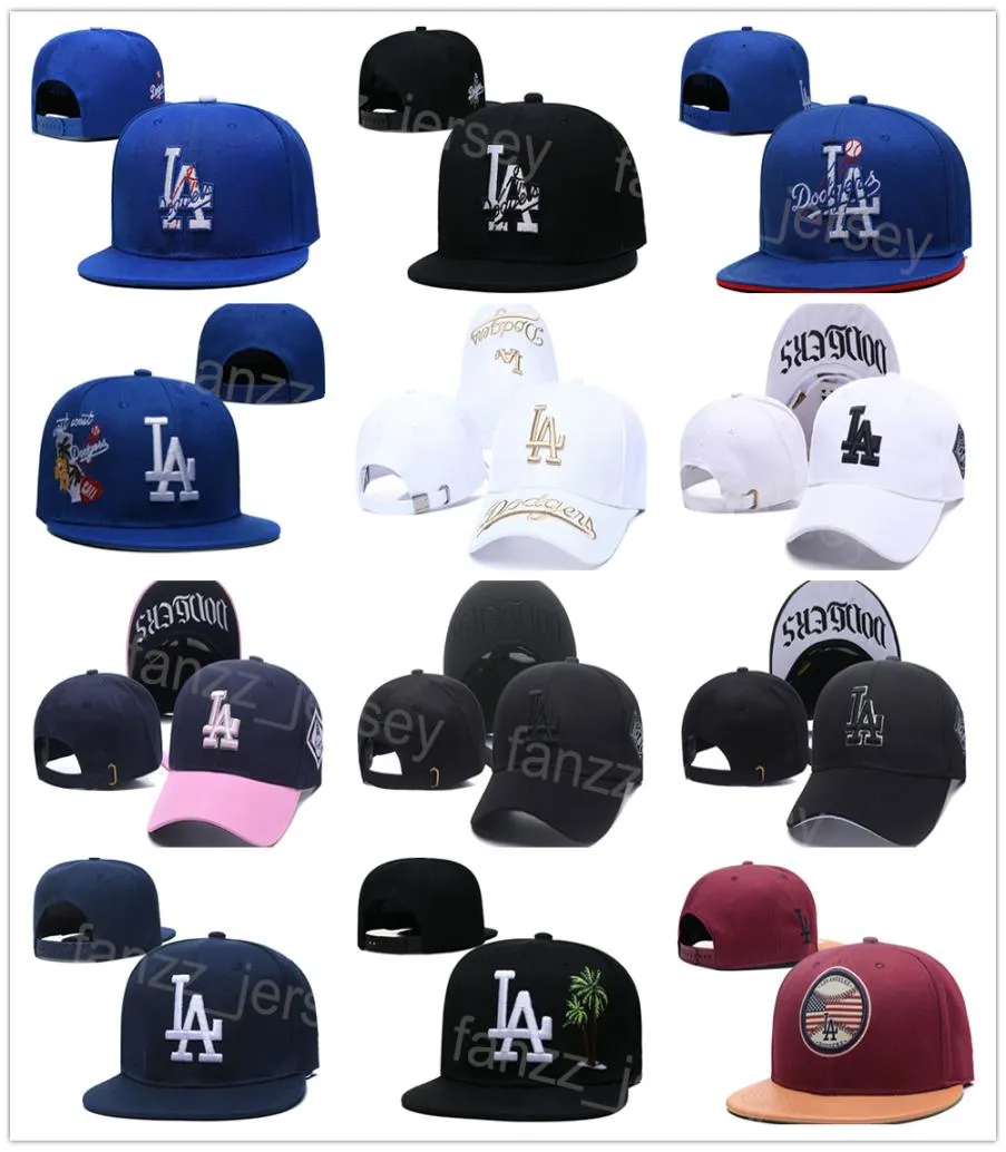 Sombreros ajustables para adultos Gorra de béisbol ajustada al aire libre Sombrero de béisbol Snapback para el sol Equipo deportivo Negro Azul Gris Blanco Rojo Cody Bellinger Max M7080863