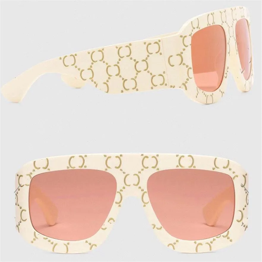 Kvinnans varumärke Solglasögon Retro Plate Rectangle 0980 Full Frame Case Sunglassess Luxury UV400 Glasögon Luxurys Väskor Mens Designer Sung246b