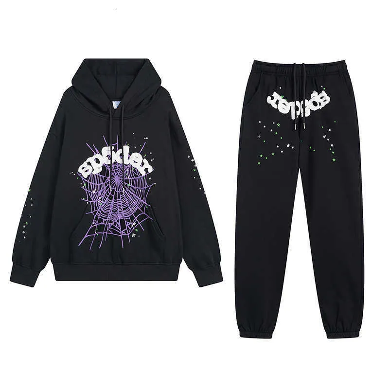 Tracksuit Men 555 Hoodie Spider Hoodies Sp5der hoodie Designer