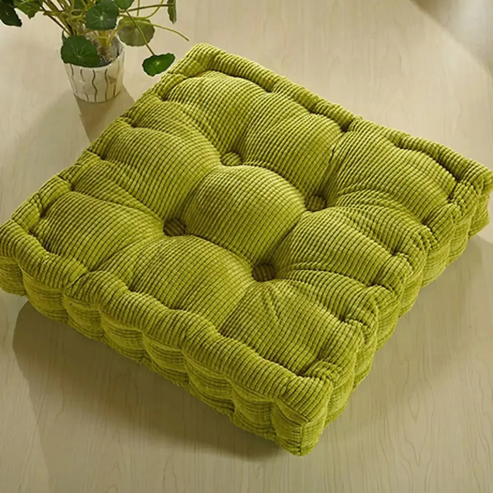 Tatami coussin oreiller de sol épais coussin de siège 40x40 cm doux chaise sièges sur oreillers décoratifs canapé canapé 231225