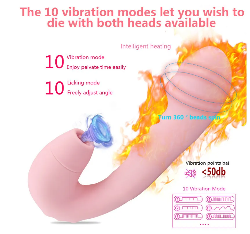 Sexleksaker som laddar vibration bröstpump vibration roterande pärla pinne sug massage av vibration stick vuxna leksaker