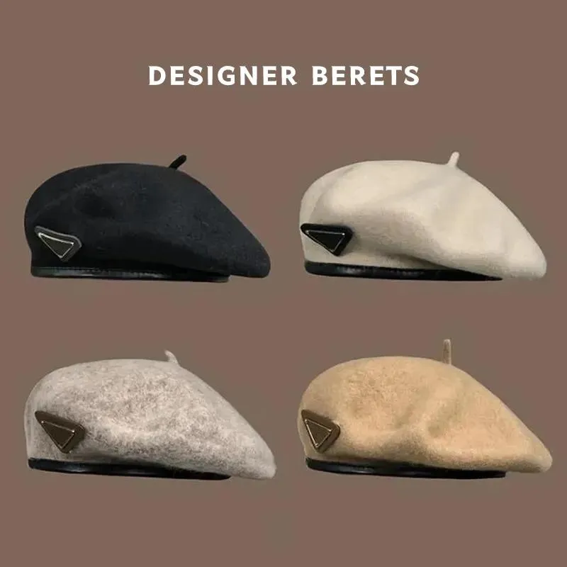 Berets Berets Fashion Chapeaux Berets 2023 Designer Beret Womens Letter
