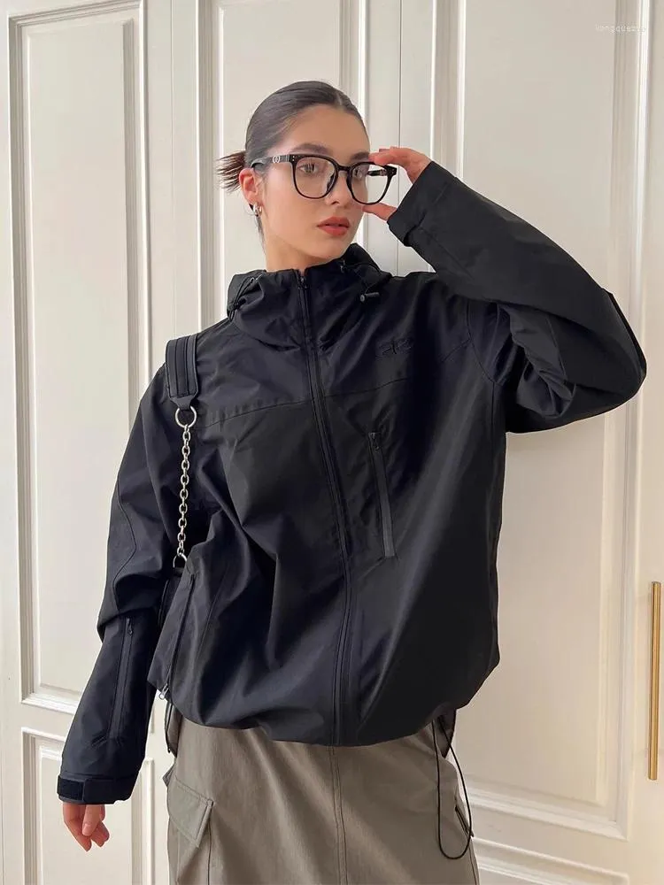 Womens Windbreaker Jacket - Lightweight Autumn Coat, Casual