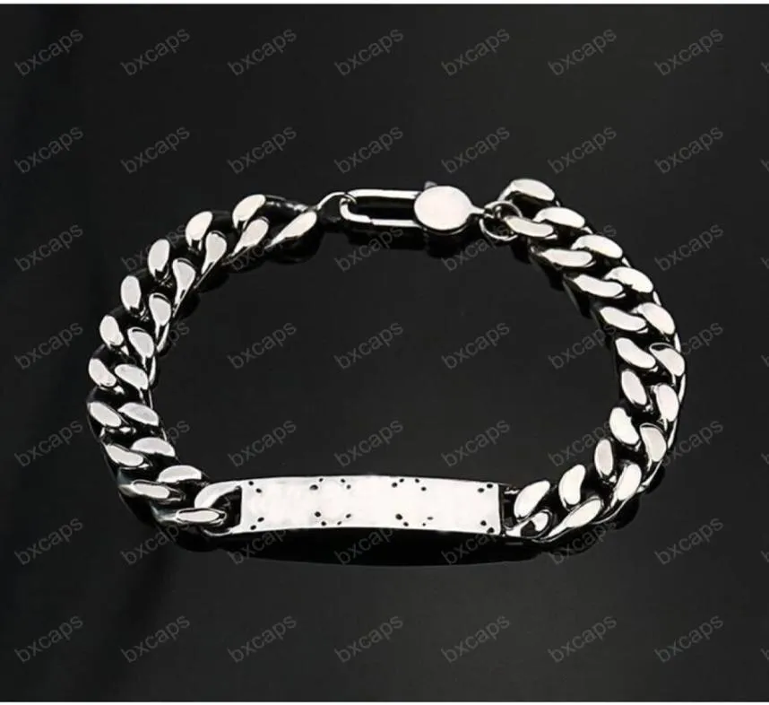 Cool Designer Skull Bracelets For Women Men Luxurys Designers Silver Bracelet Hip Hop Link Mens G Bracelets For Couple With Box D27520592