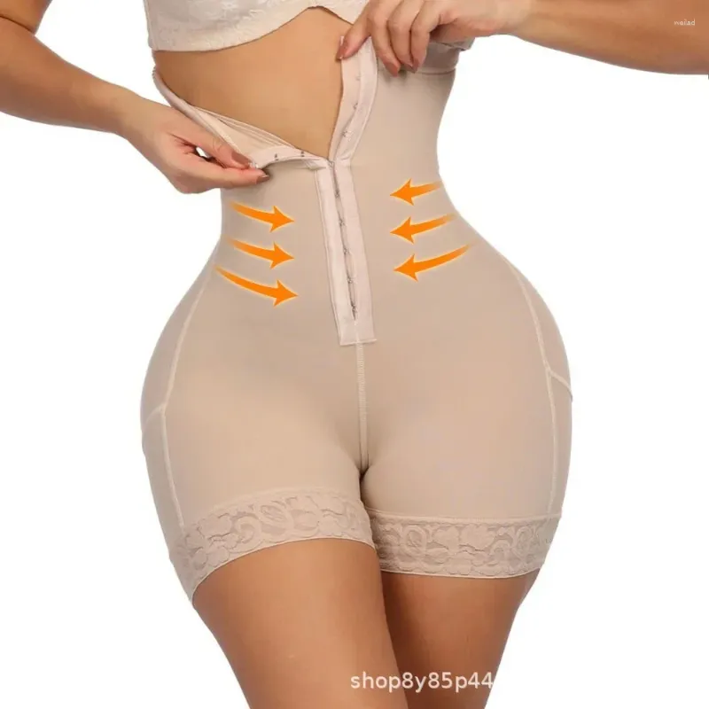 Women's Shapers Waist Bandage Wrap Trimmer Belt Trainer Body Shapewear  Tummy Woman Flat Belly Slimming Peachy Buttocks Pants