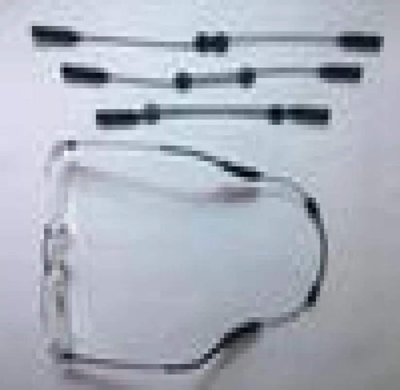 Cabrins de lunettes de lunettes légères ultra minces Lunette de lunettes de coulée de soleil Câble métallique Câble de soleil Corde à corde réglable avec Sili8560065 ronde avec Sili8560065