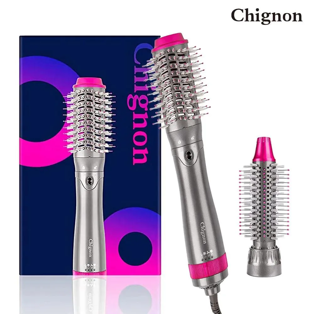 Drogers 3in1 Föhn Heteluchtborstel Styler en Negatieve Ionen Volumizer Stijltang Curler Kam Een Stap Stijltang Styling tool