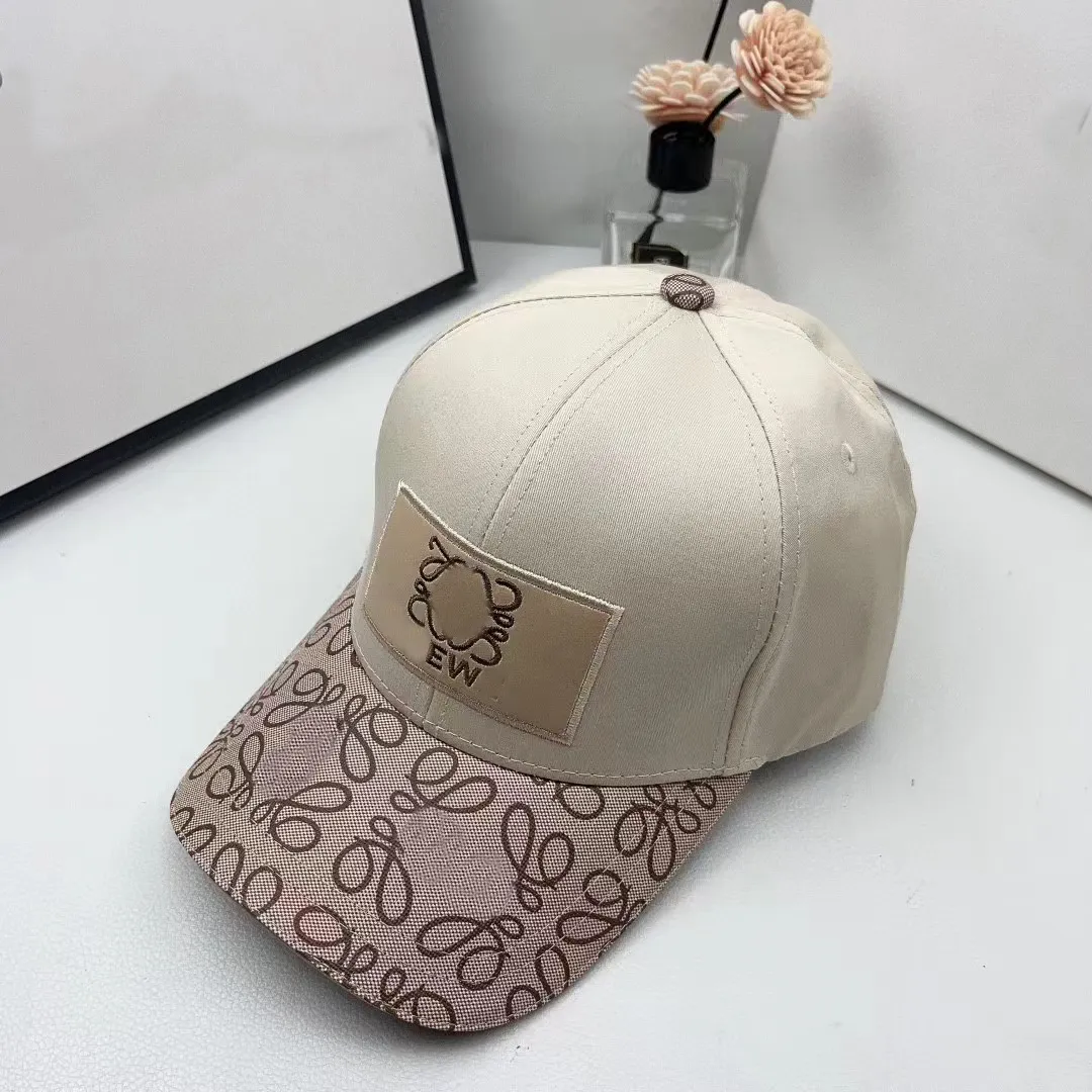 Casquette Designer casquette casquette chapeau de luxe design pour femmes design floral en plein air plage voyage chapeau haut de gamme style tempérament correspondant dames hommes cadeau d'anniversaire sympa