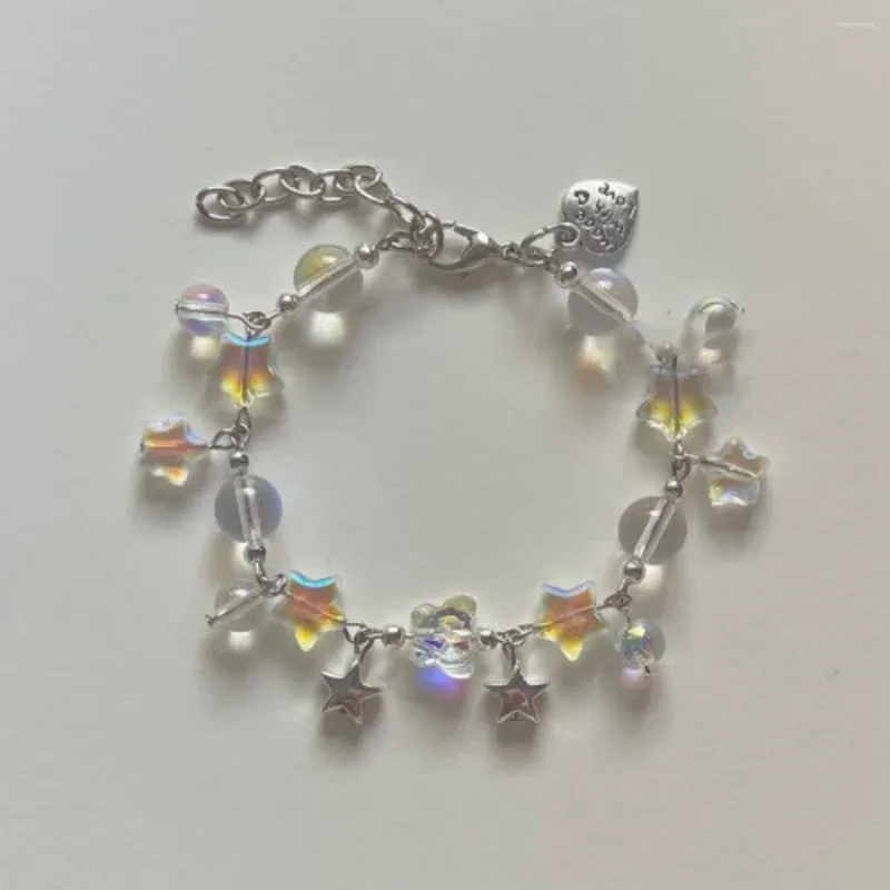 Strand Handmade Blowing Bubbles Bracelet | Y2K Rainbow Butterfly Star