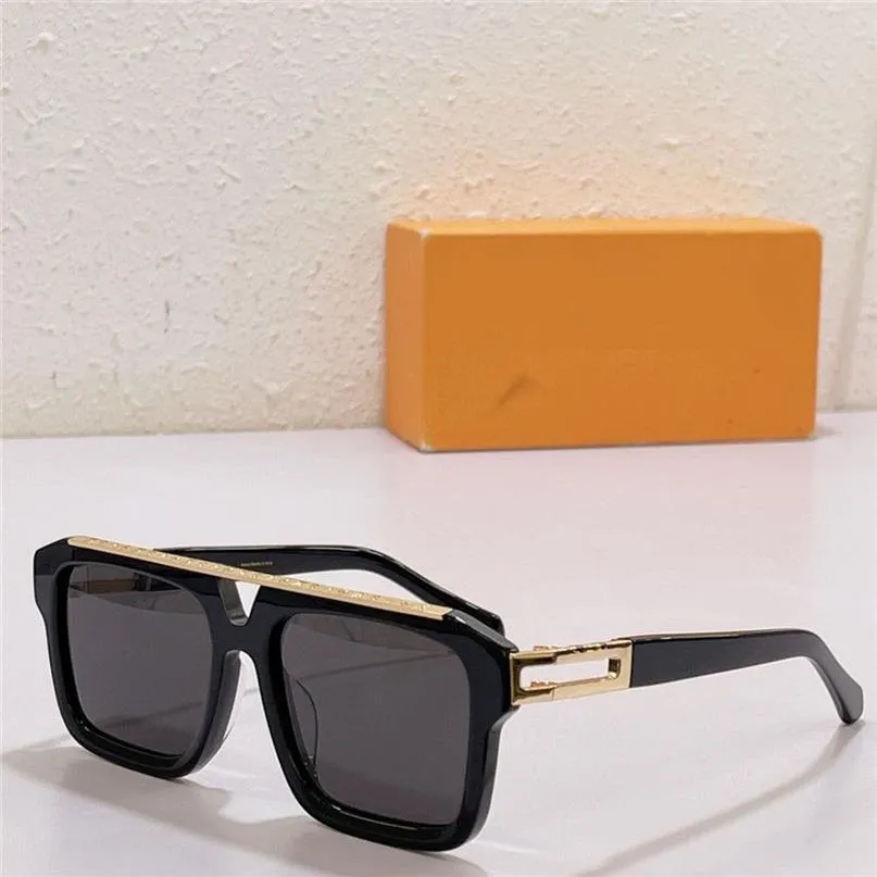 نظارات شمسية مربعة جديدة تصميم الأزياء Z1801E إطار خلات خفيف الوزن مع تفاصيل معدنية في إشارة إلى النمط الأصلي OU287N