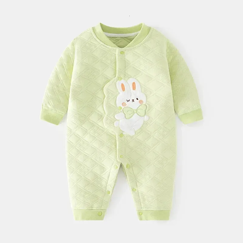 Body pour bébé fille de 3 à 24 mois, vêtements, pyjama en coton à motif d'ours de lapin, pour garçon et fille, 231225