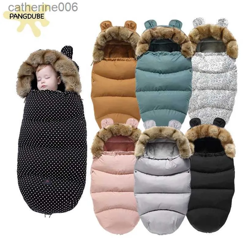 Super Thick Winter Baby Sleeping Bag Newborn Envelope, Stroller Footmuff  Sleep Sack (0-12 Months) Warm Cozy Infant Swaddle