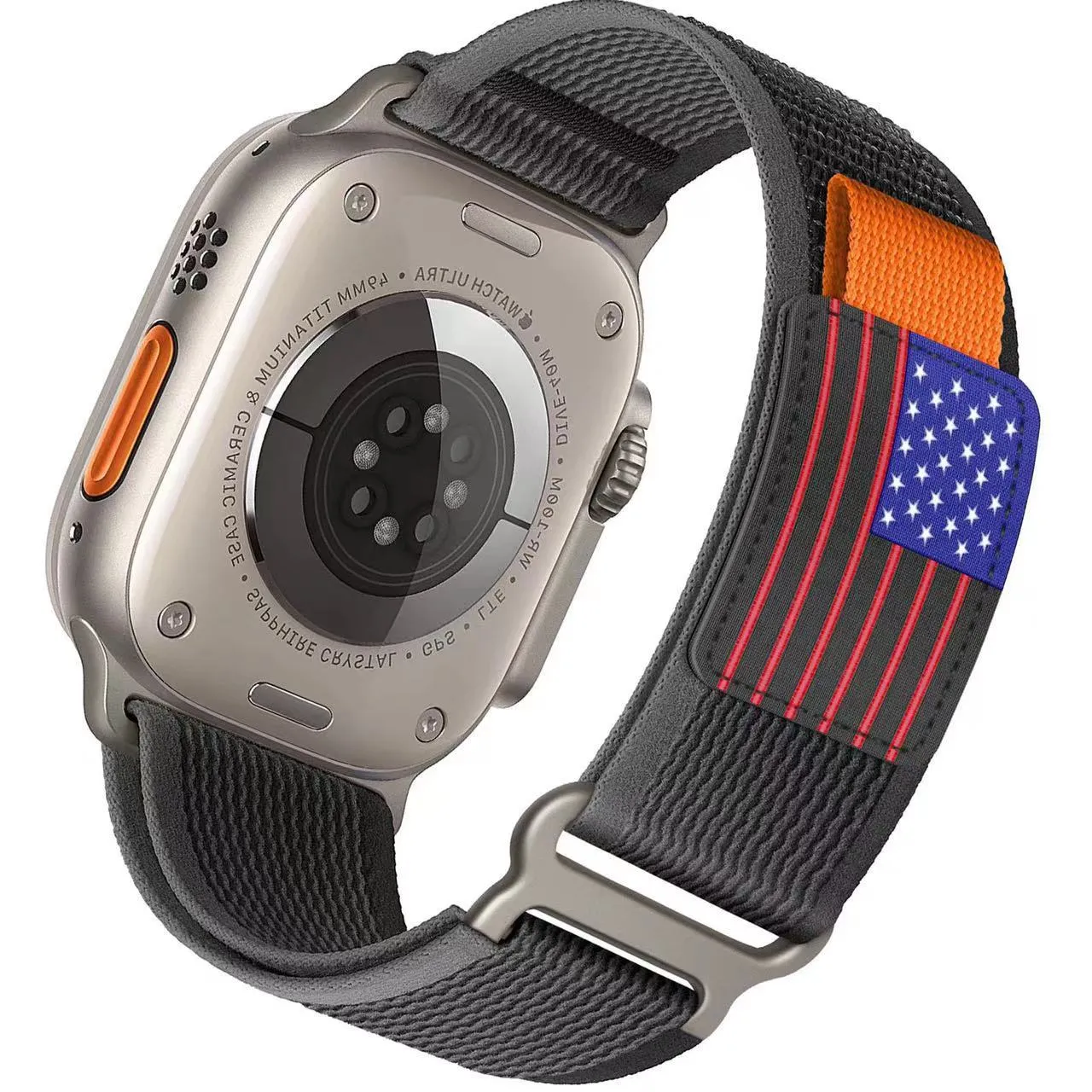 Premium Nylon Sport Strap for Smart Watch - Ultra Durable, Fits 40-49mm ...