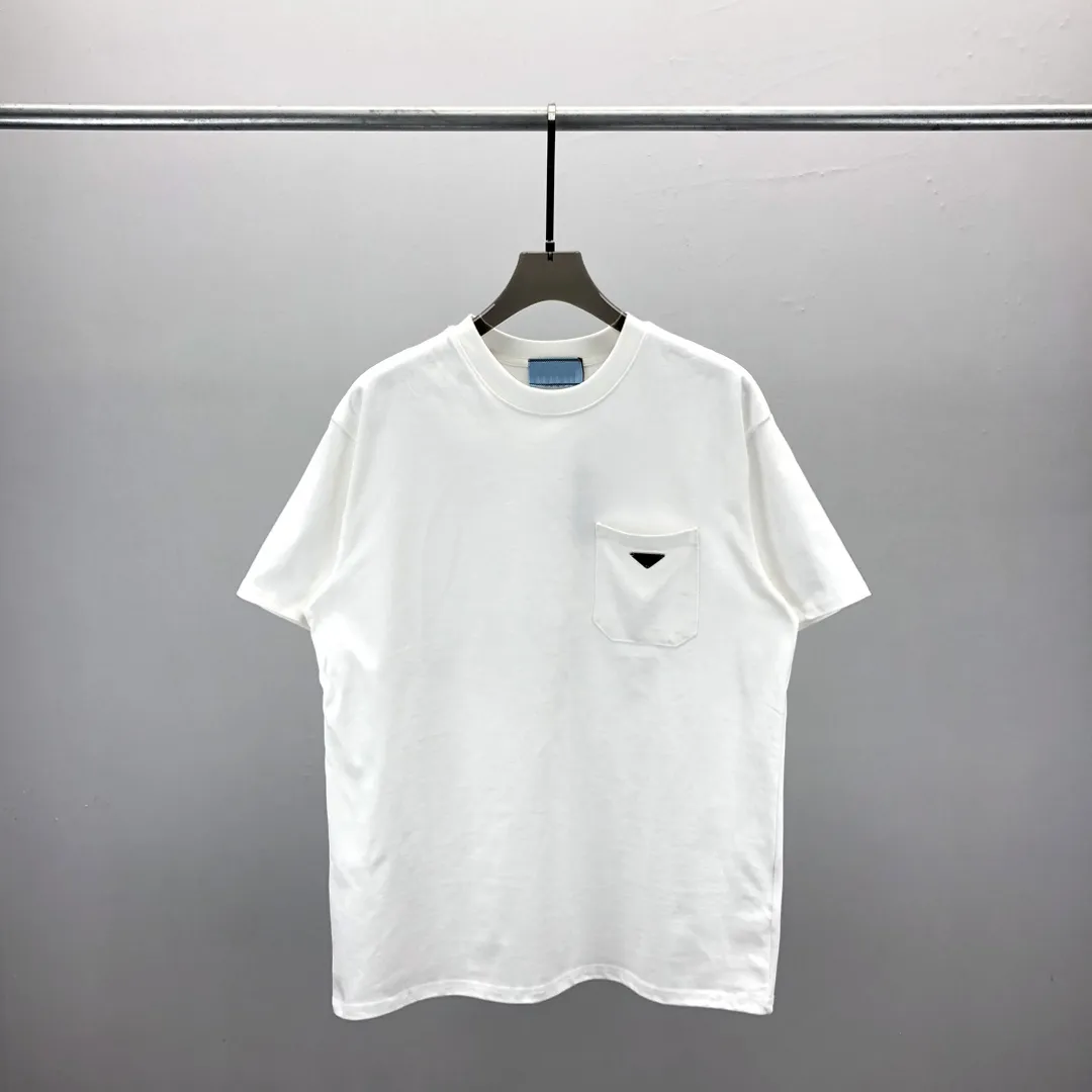 vêtements de marque t-shirt à capuche hommes plus t-shirts polos col rond taille plus brodé et imprimé vêtements d'été de style polaire avec taille de coton pur rue XS-S-M-L-XL pêche Zd