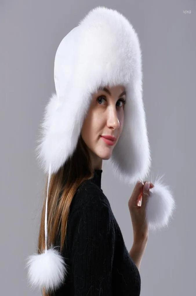 Berretti Colbacco Da Donna In Pelliccia Naturale Cappello Da Aviazione Con  Orecchie Inverno Caldo Y Elegante Berretto Da Donna Con Paraorecchie Moda  Cappelli Veri1834564 Da 18,39 €