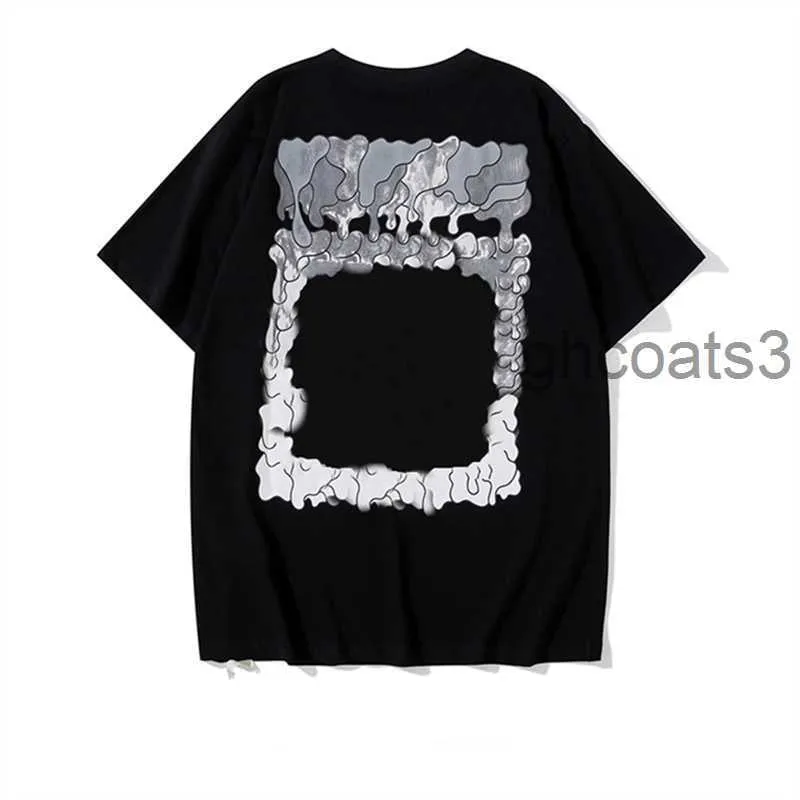 2023 Nouveaux t-shirts pour hommes Designer Luxury White Classic T-shirt Arrow Graffiti Sweatshirt Men and Women t-t-t-t-t-shirt multiples styles Hip Hop T-shirt F2 80ZY