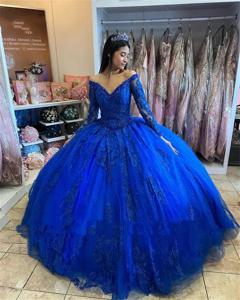 Royal Blue Quinceanera Dresses Lace Appliques Long... From Chicweddings, $157.77 | DHgate.Com Royal Blue Quinceanera Dresses Lace Appliques Long... From Chicweddings, $157.77 | DHgate.Com