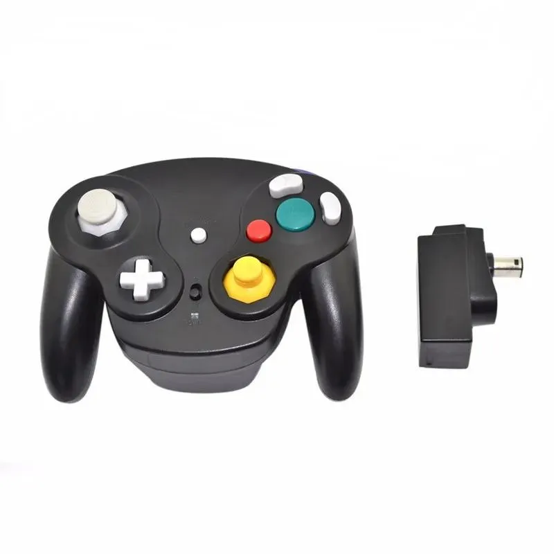 Joysticks Contrôleur de jeu 2.4GHz manette de jeu sans fil pour Nintendo GameCube NGC Wii manettes 6 couleurs en Stock livraison directe