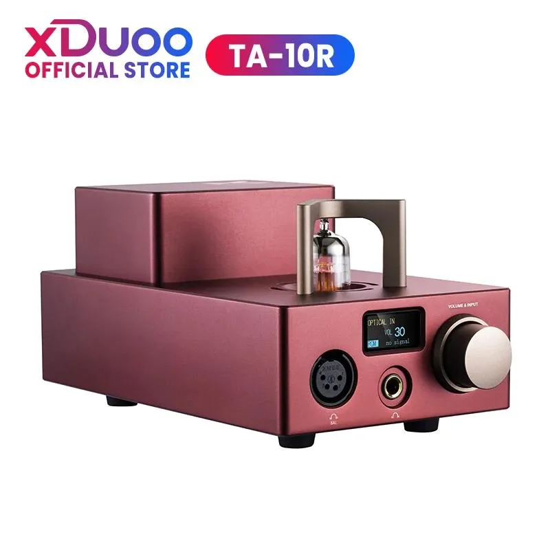 Mixer XDUOO TA10R AK4493EQ XMOS USB DSD DAC Tube Headphone Amplifier