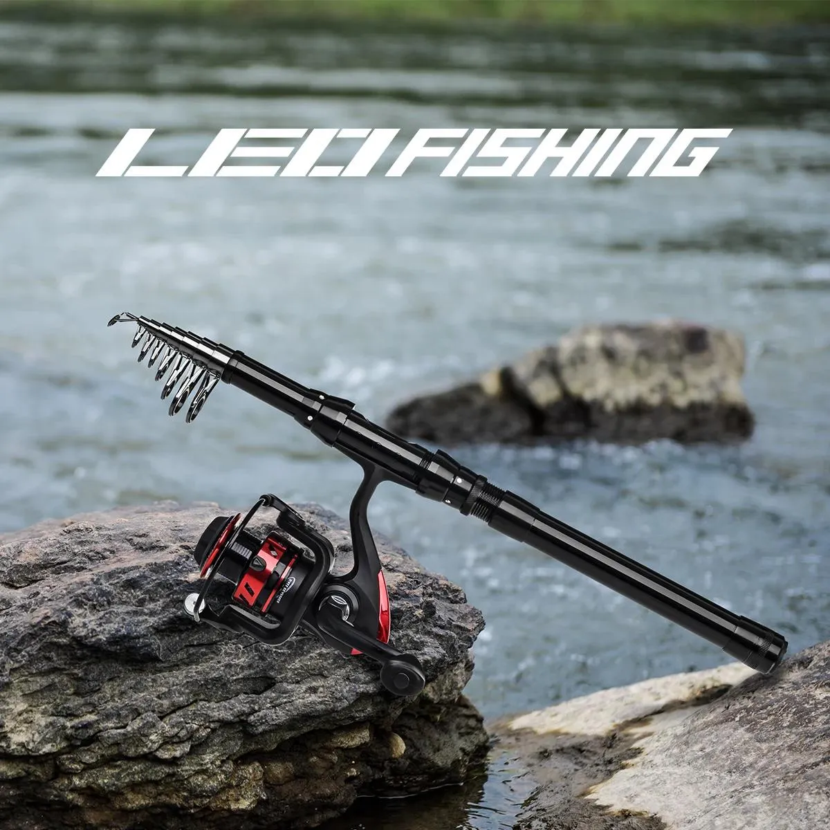 Combo Telescopic Fishing Rod And Reel Combos Set Carbon Fiber Tackle Kit  And Carrier Bag For Travel Sea Saltwater Freshwater From Lzqlp, $31.99