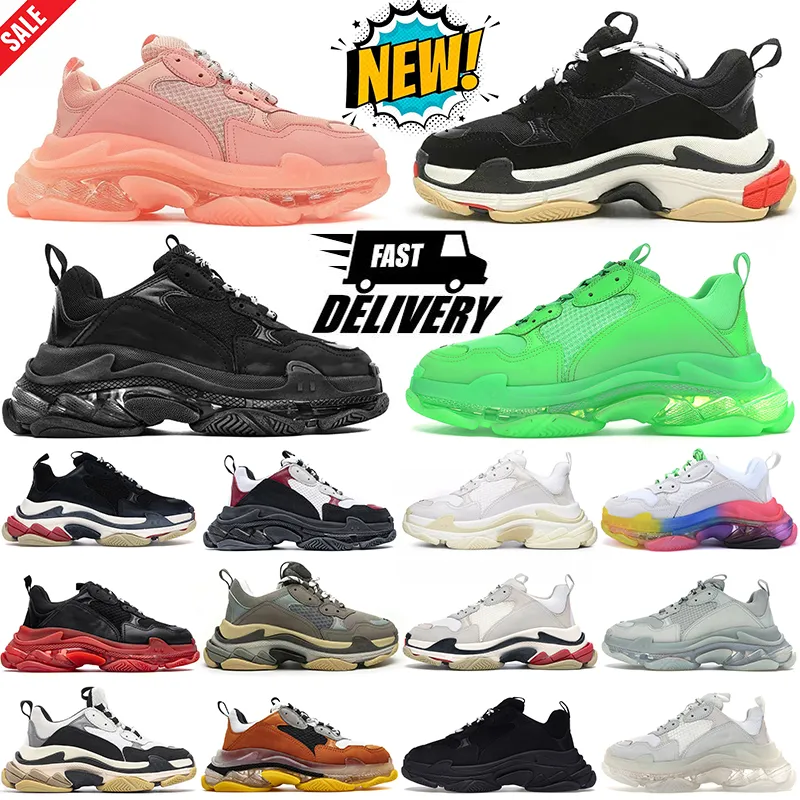 balenciaga triple s trainers balencaiga chaussures de sport de créateurs hommes femmes baskets à plateforme baskets pour hommes en plein air