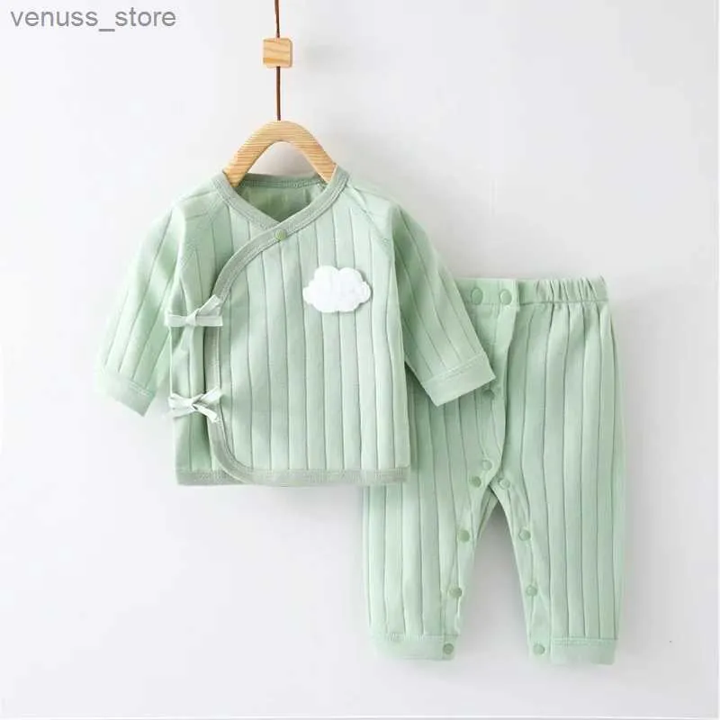 Kleidungsstücke Set Säugling Baby Set 0-6m Frühling Herbst Neugeborene Jungen Mädchen Set Casual Clothes für Mädchen Langarm T-Shirt und Hosen Kostüm