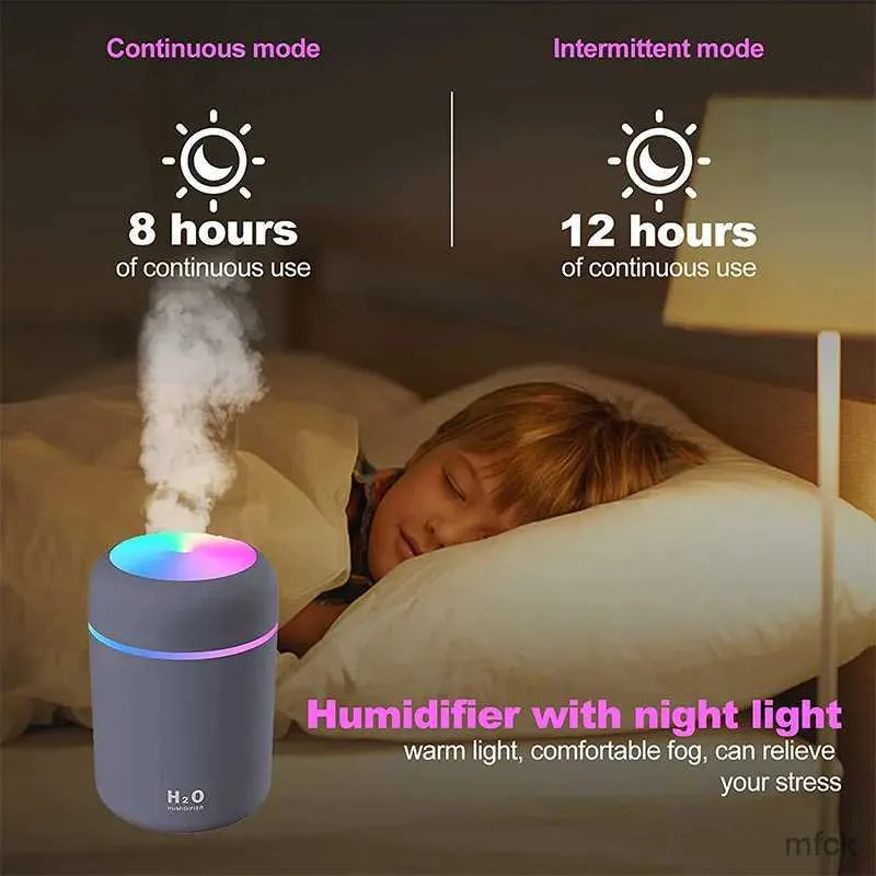 Humidifiers Waterless Office Desktop Portable Electric Diffusor Car Aromatherapy Air Humidifier USB Essential Oil Aroma Diffuser