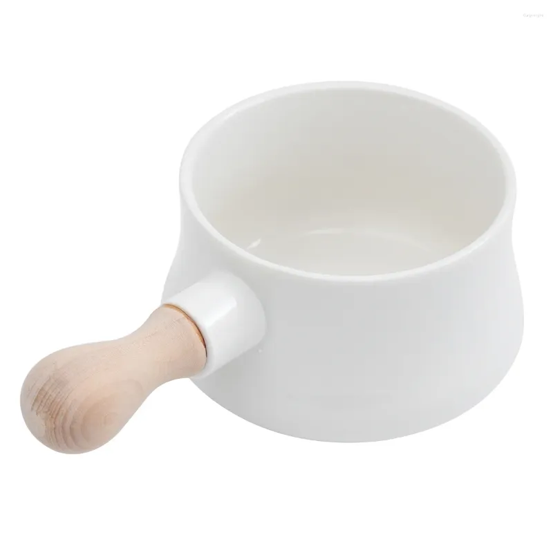 Din sets sets pot pan steelpan boter warmer keramische keramische anti -aanbak kookketelverwarming stoofpot kookgerei voor chocolade