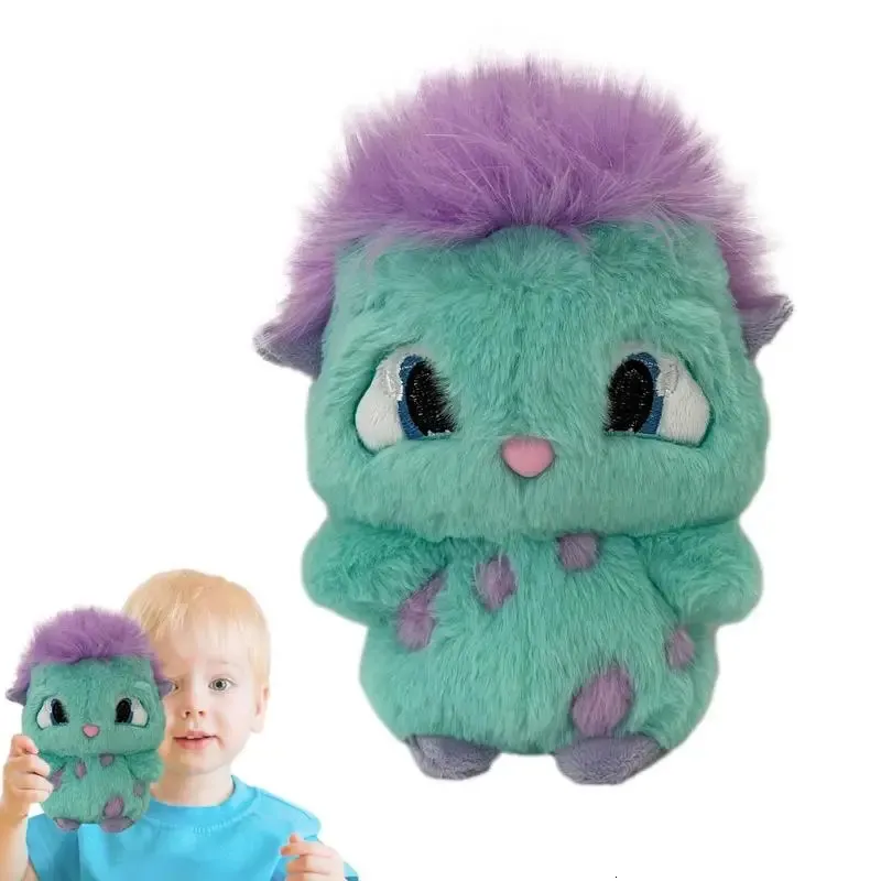 Bibble knuffel knuffel Lucky Little Monsters pluche pop jongens meisjes zacht speelgoed slapen sierkussen kinderen verjaardagscadeaus 231225