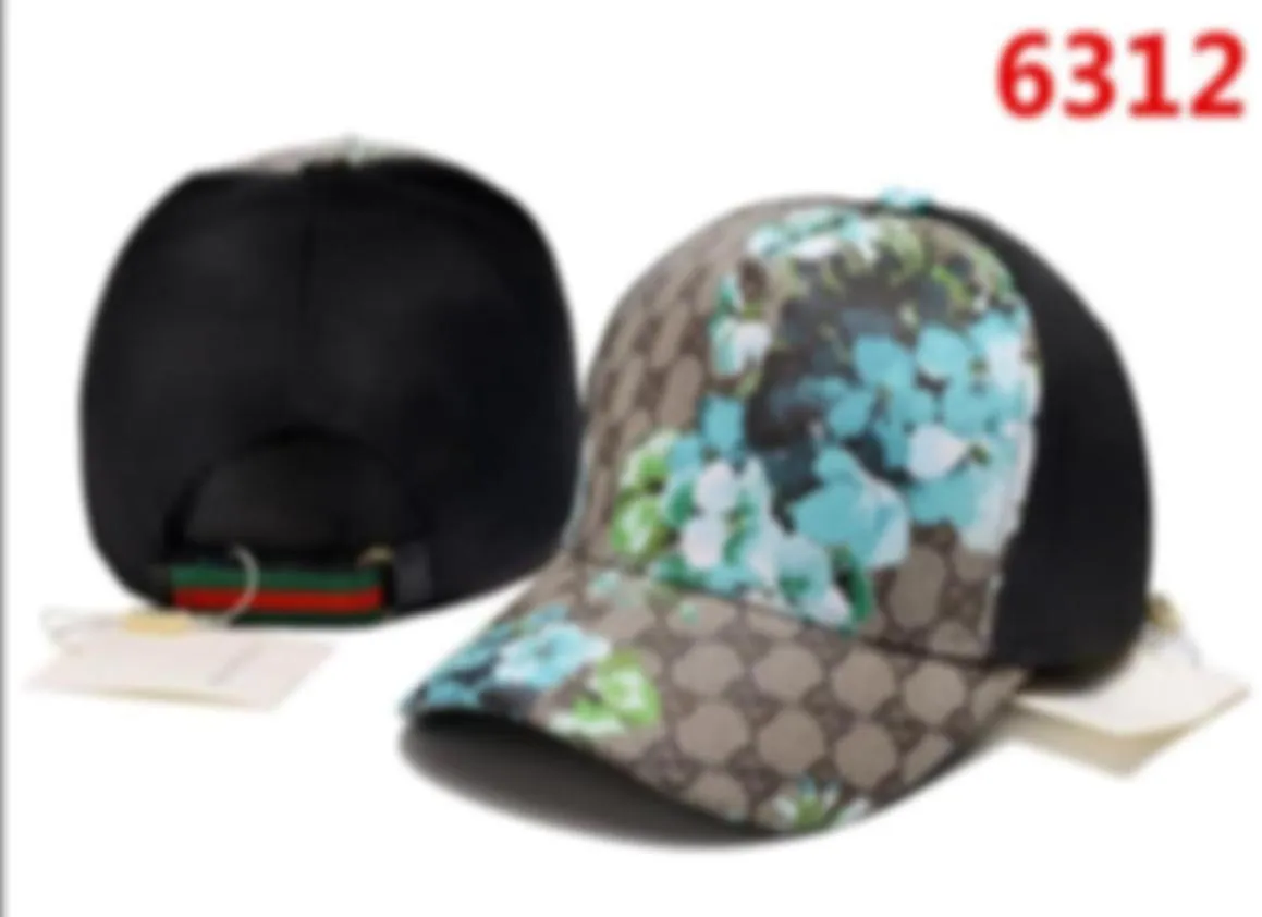 Heren Designer Emmer Hoed voor Heren Dames Merken bloem Ball Caps 4 Seizoenen Verstelbaar Luxe Sport Bruin Baseball Hoeden Cap Binding 5183269