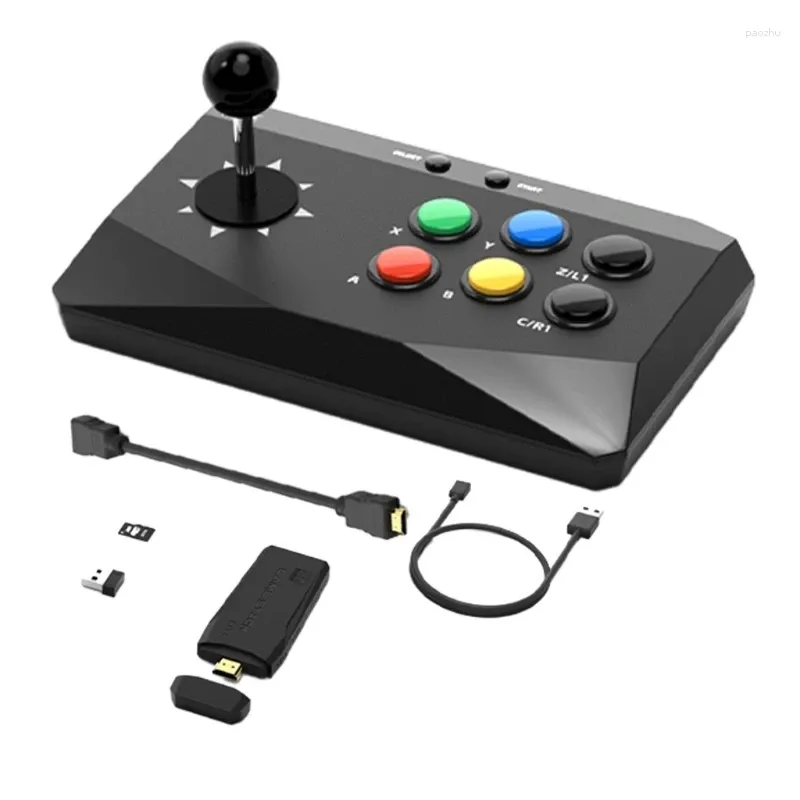 Game Controllers Arcade Fight Stick Joystick For TV PC Video Console Gamepad Controller Mechanical Keyboard