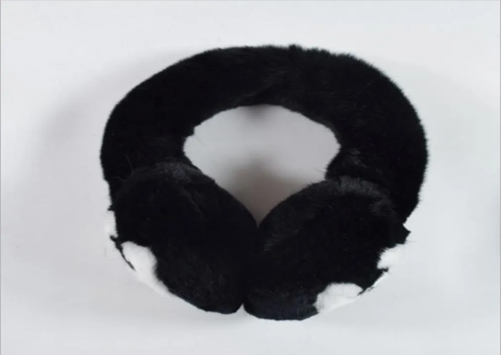 Winter earmuffs Female rabbit velvet earmuffs Classic brand Ear Muffs fashion warm warm plush earmuffs6877843