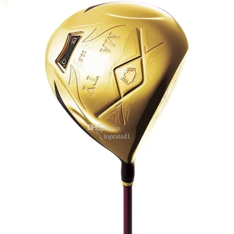 Kluby golfowe Majesty Prestigio 10 Kierowca Oryginalny sterownik golfowy 9.5 10,5 stopnia wał grafit