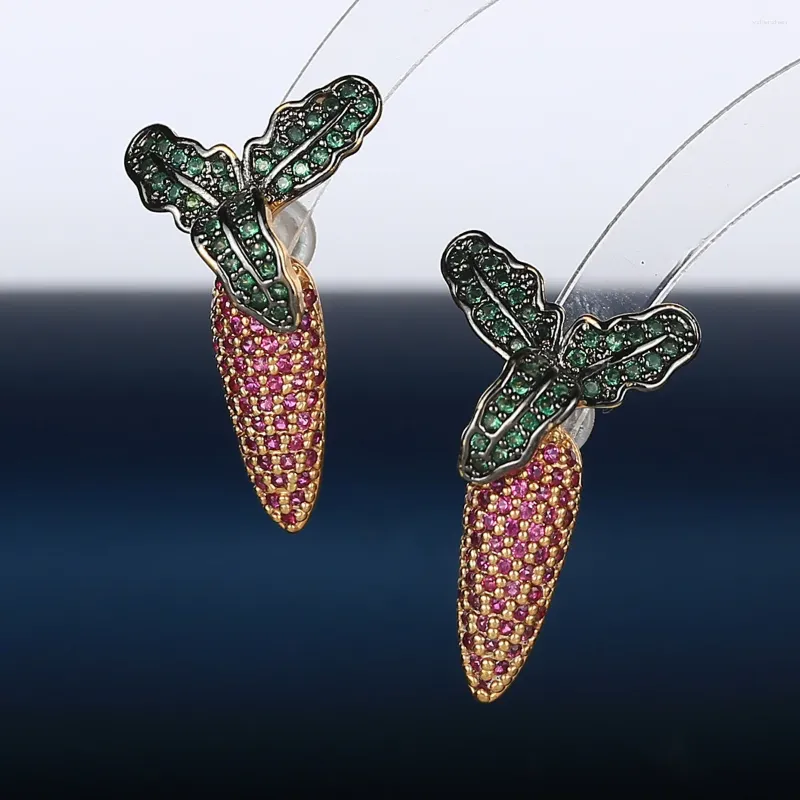 Серьги -герметики Bilincolor Light Luxury Cartosed Crafure Circon Jewelry для женщин или рождественского подарка для женщин или девочек